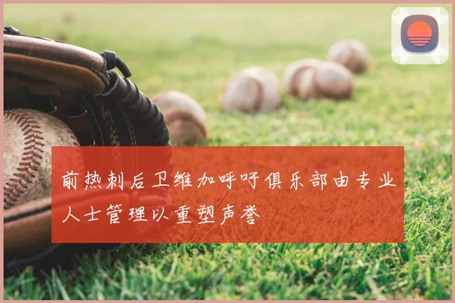 前热刺后卫维加呼吁俱乐部由专业人士管理以重塑声誉