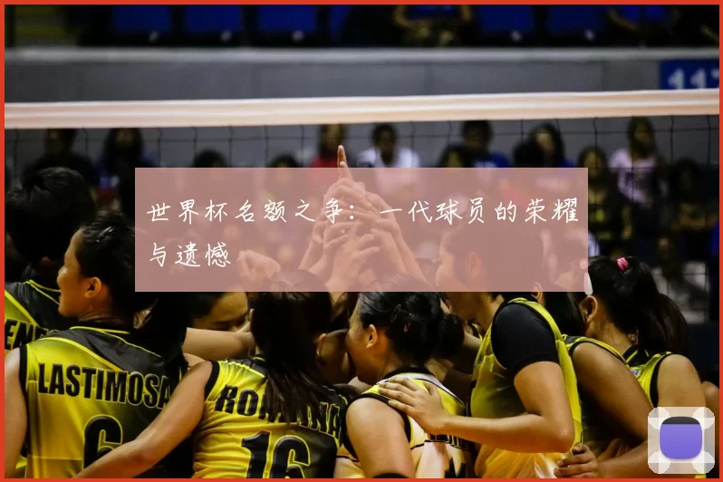世界杯名额之争：一代球员的荣耀与遗憾